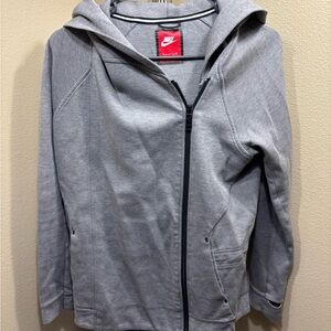 Nike Women's off center zip hoodie